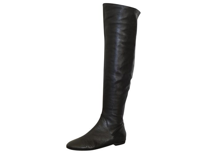 Giuseppe Zanotti Boots Black Leather  ref.195789
