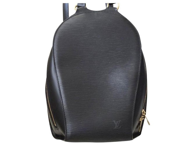 Louis Vuitton Backpacks Black Leather  ref.195819