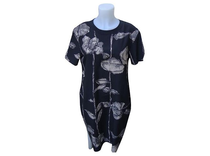 Abito Marc Jacobs in seta nero multicolore