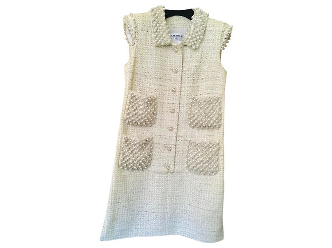 Chanel Edición limitada Beige Tweed