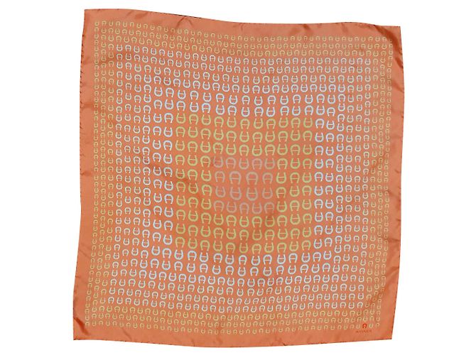 Lenço de seda Aigner multicolor Multicor 