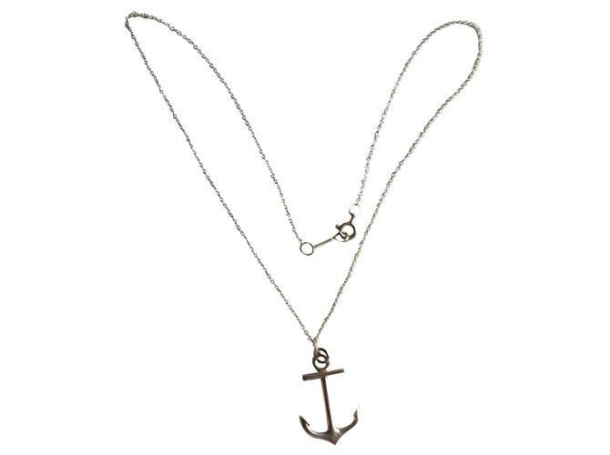 Tiffany \u0026 Co Anchor Pendant necklaces 