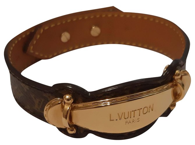 Louis Vuitton Armbänder Dunkelbraun  ref.196200