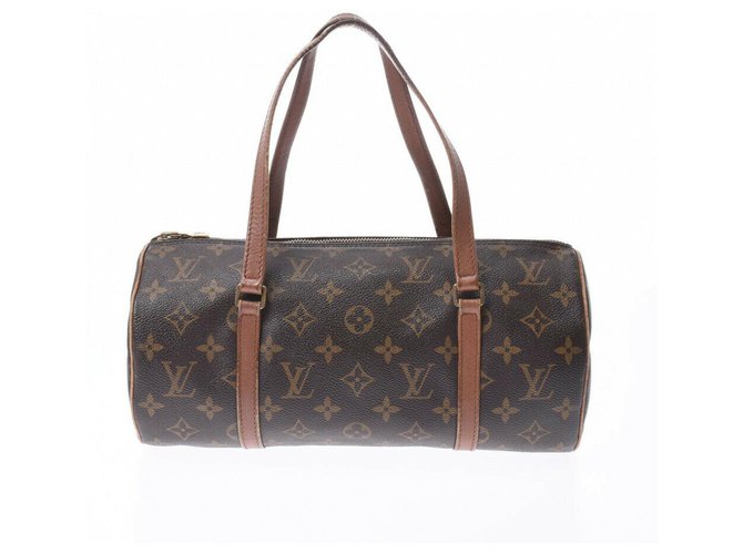 Louis Vuitton Papillon Braun Leinwand  ref.196227