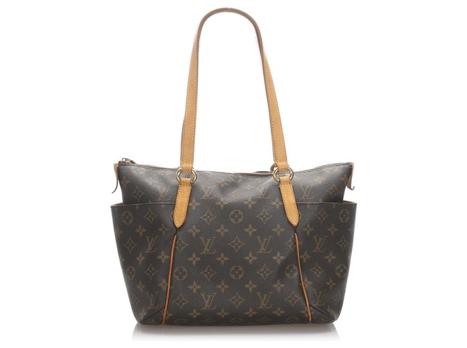 Louis Vuitton Brown Monogram Totalmente PM Marrom Couro Lona  ref.196510