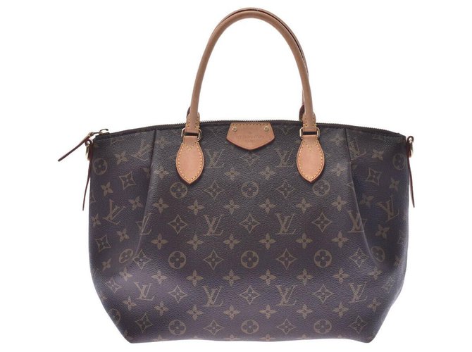 Louis Vuitton handbag Brown Cloth  ref.196714