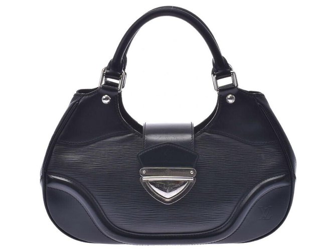 Louis Vuitton Montaigne Black Leather  ref.196802