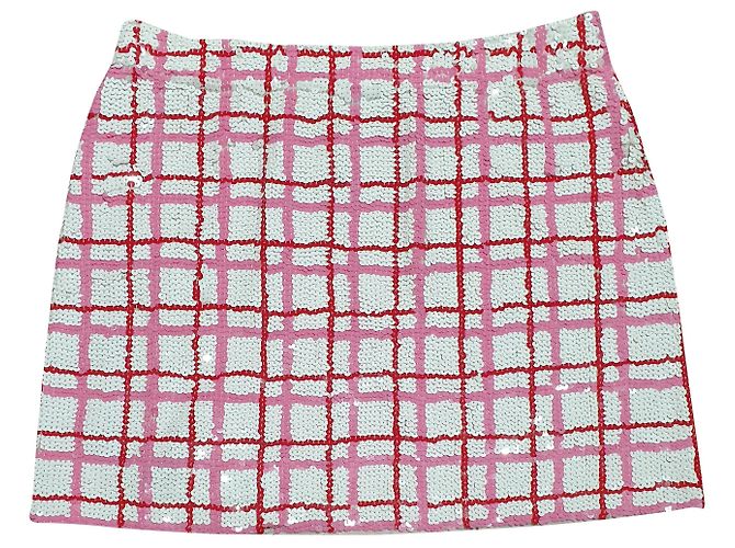 Minigonna scozzese multicolor Parosh Multicolore