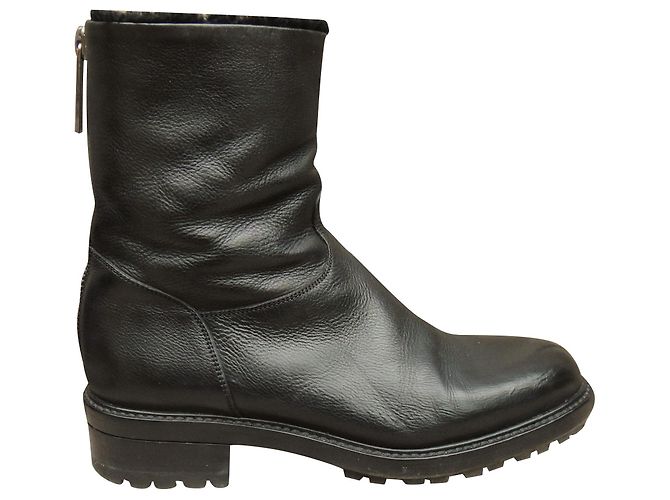 Botas de pele Sartore p 36,5 Preto
