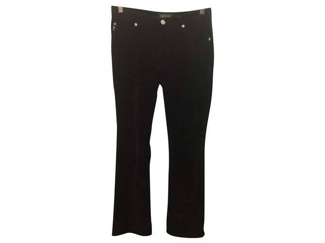 Velluto Guess Jeans Nero  ref.196889