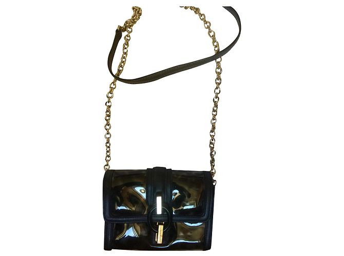 Diane Von Furstenberg Mini Bolso Crossbody DvF Estampado de leopardo