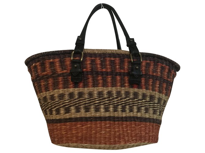 wicker totes