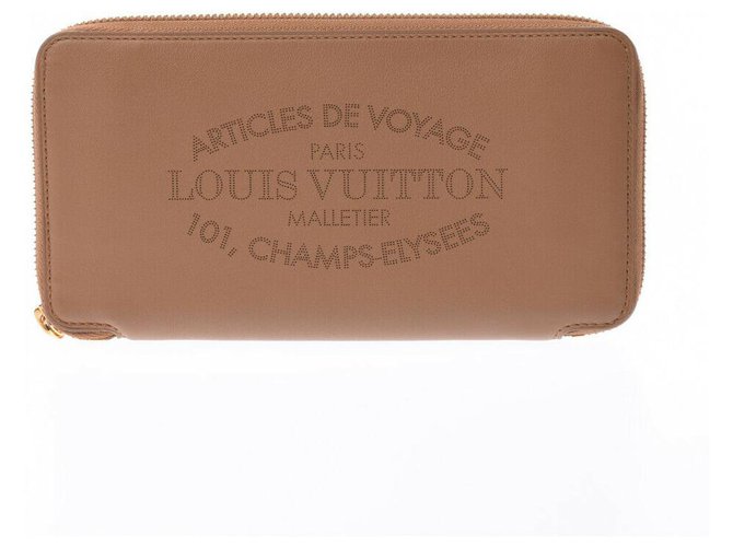 Louis Vuitton Geldbörse Leder  ref.197076