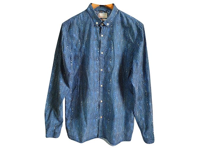 Autre Marque Knowledge Cotton Apparel Blu 