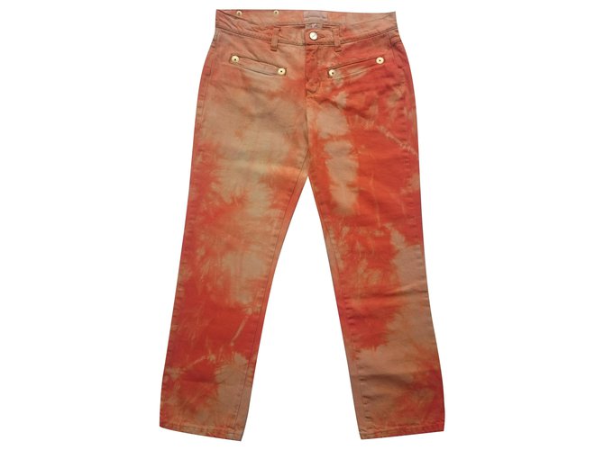 ICEBERG Jeans, Tamaño IT 38/ W25 Naranja Pantalones vaqueros  ref.197247