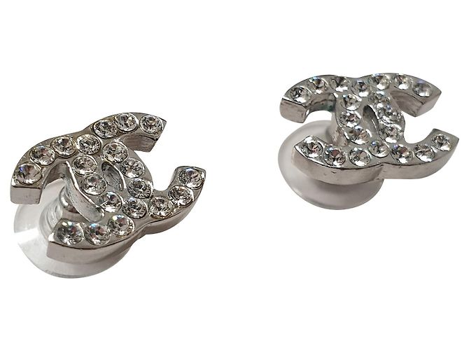 Chanel Orecchini Argento