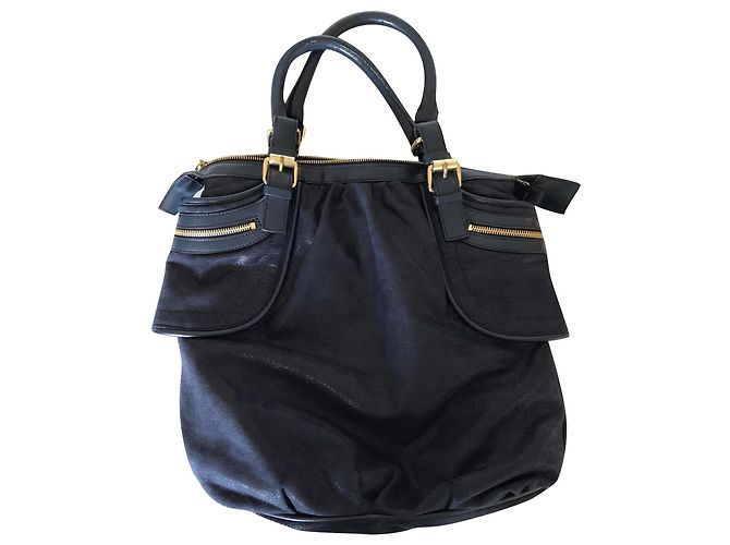 Stella Mc Cartney Borsa Stella McCartney in pelle blu navy