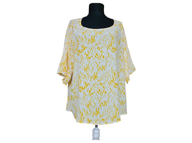 Envii Yellow Oversize Blouse Viscose