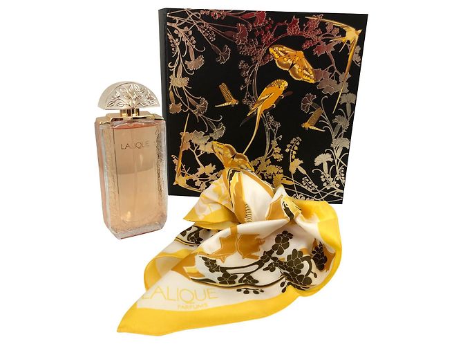 Set de perfume y bufanda LALIQUE