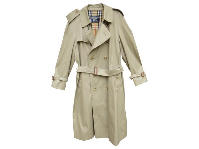 burberry vintage trench coat mens