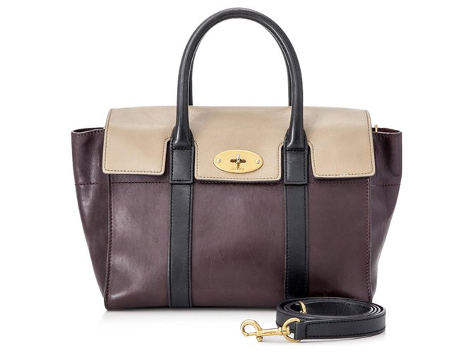 Mulberry Red Small Cartable en cuir Bayswater neuf Veau façon poulain Rouge Multicolore  ref.198569