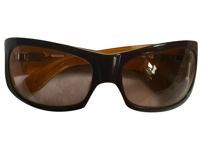 Missoni Sunglasses with case Purple Plastic  ref.198722