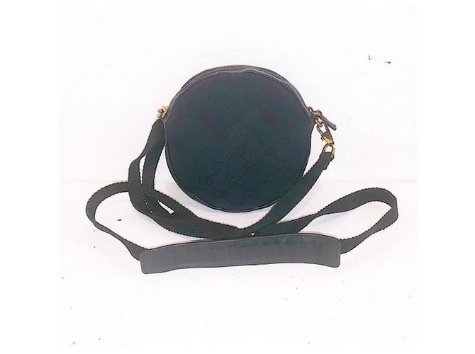 gucci black circle bag