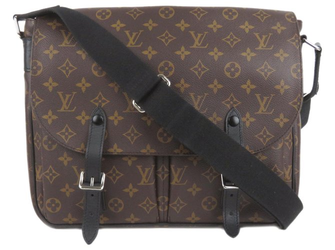 Louis Vuitton Monogram Macassar Christopher Messenger Bag