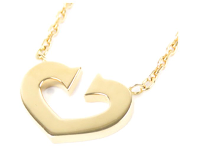 cartier necklace heart with hole