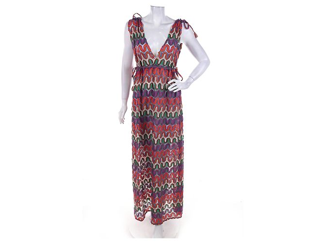 Autre Marque Forever Unique Kleid Bunt Polyester Größe S Mehrfarben