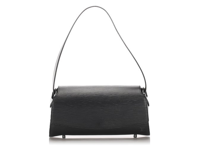 Louis Vuitton Black Epi Leather Nocturne GM Bag - Yoogi's Closet