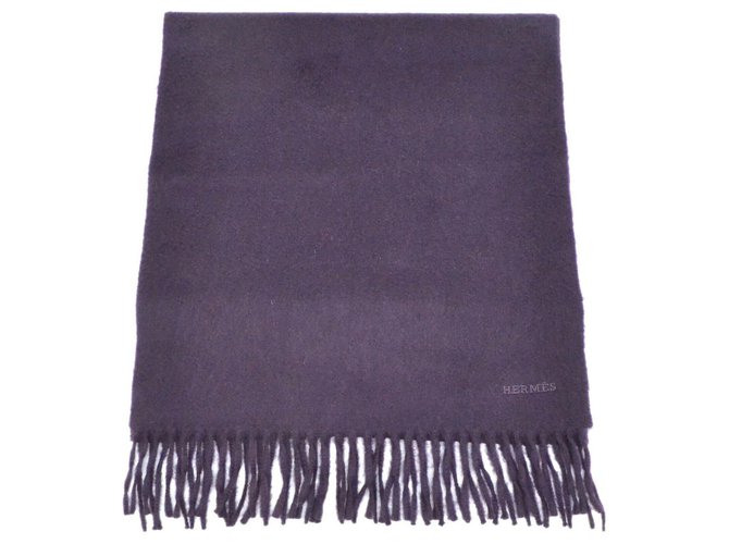 Hermès scarf Purple Silk  ref.199712