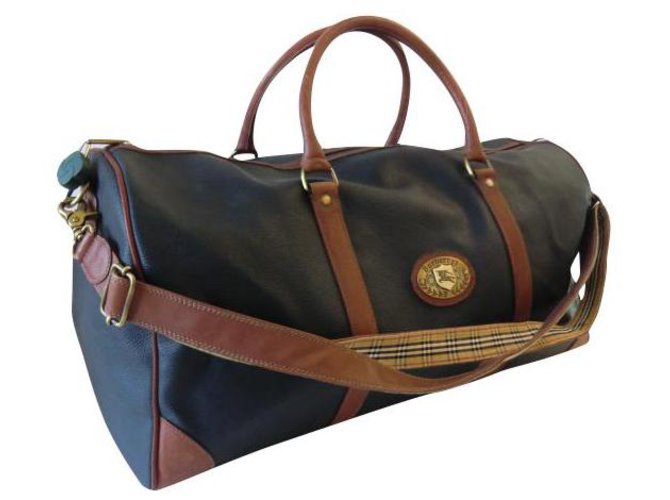 Vintage Burberry Travel Bag