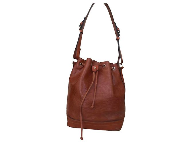 Noe Bolsa Louis Vuitton Noé GM em couro Epi Coral