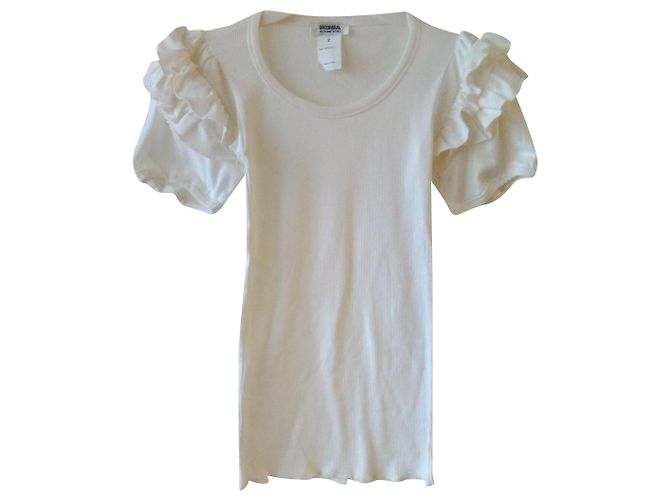 CAMISETA DE ALGODÓN SONIA BY SONIA RYKIEL Blanco