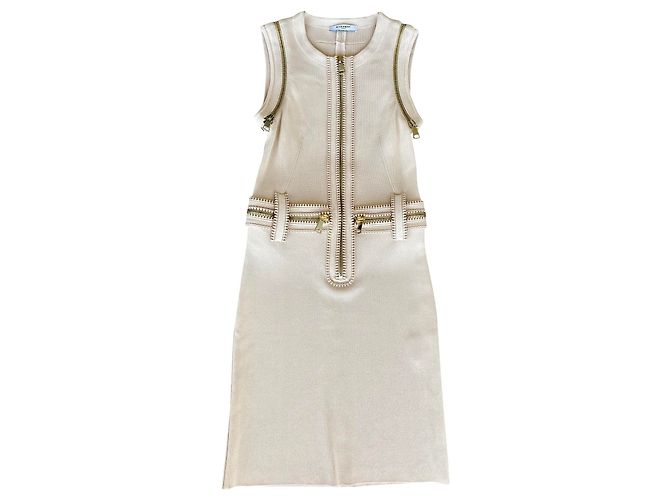 Vestido Givenchy de viscose cor nude