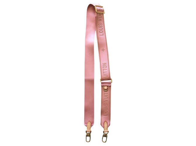 Louis Vuitton Multi-pocket bag strap Pink Cotton  ref.200350