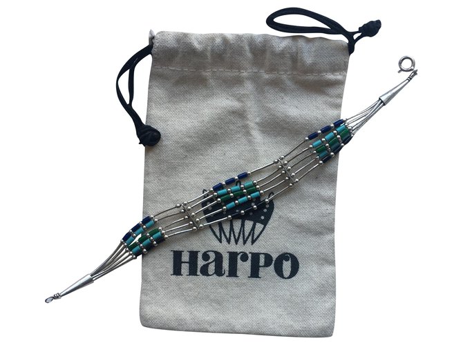 Harpo bracelet Multiple colors Silver  ref.200366