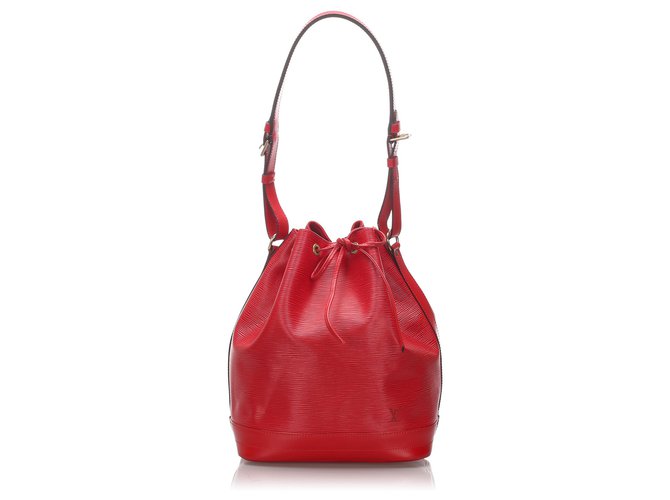 Louis Vuitton Red Epi Noe Leather  ref.200441