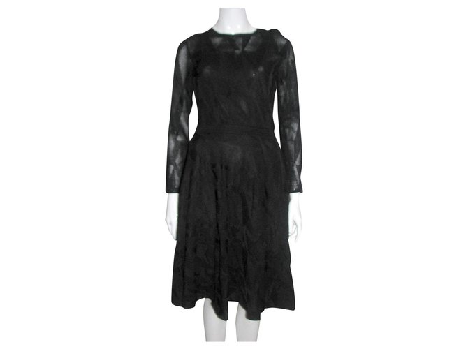 M Missoni Missoni knit dress new Black Cotton Polyester Viscose  ref.200623