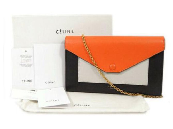 Céline Celine wallet Multiple colors Leather  ref.200961