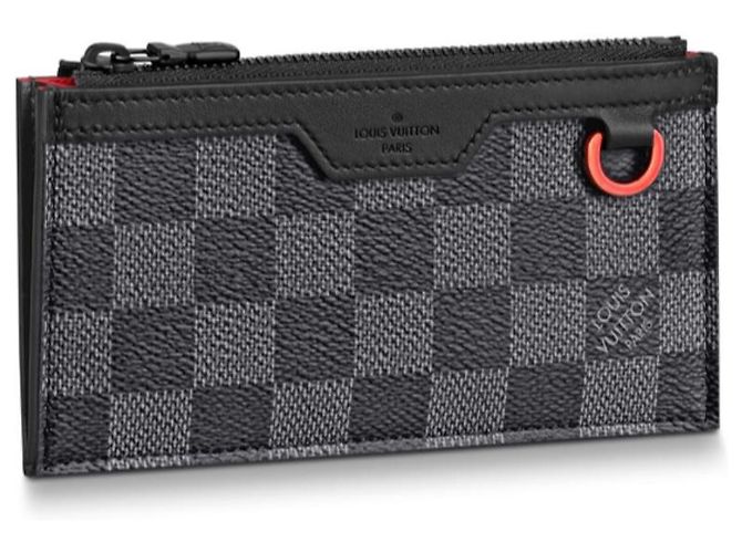 Louis Vuitton Utility coin holder LV Grey