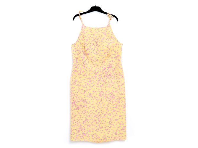 Gianni Versace SETA COUTURE GIALLA SETA FR40 Giallo