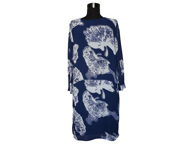 Vestido Ganni Sienna Georgette de viscosa Multicolor
