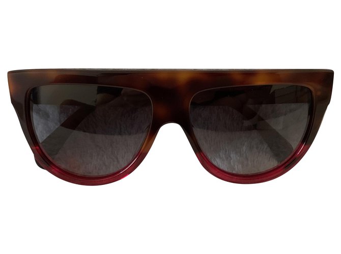 Céline Shadow rètro styled sunglasses Multiple colors Acetate  ref.201608