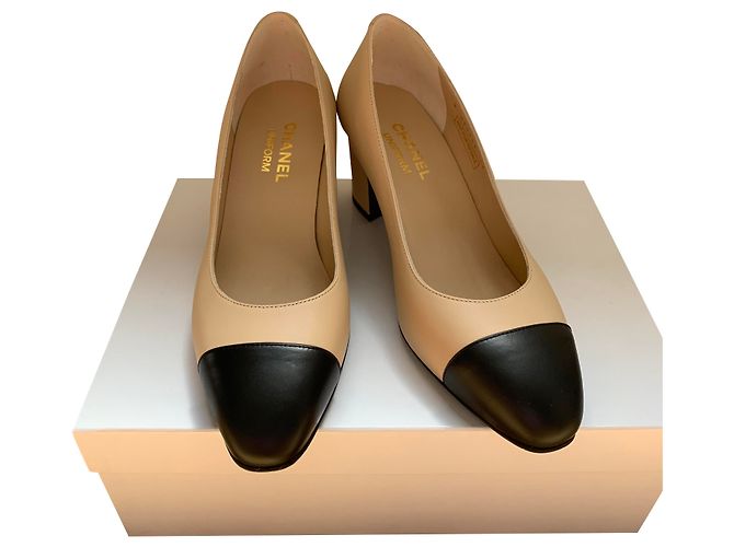 Cambon Chanel Ballerinas Beige