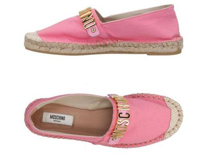 Moschino Pink Espadrilles