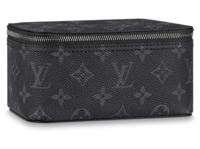 Louis Vuitton Cubo de embalagem LV novo Cinza Couro  ref.202395
