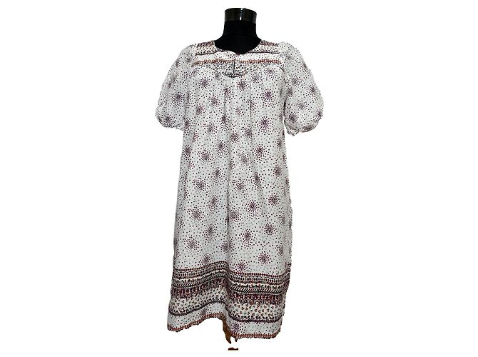 Vestido de algodón Sessun Multicolor