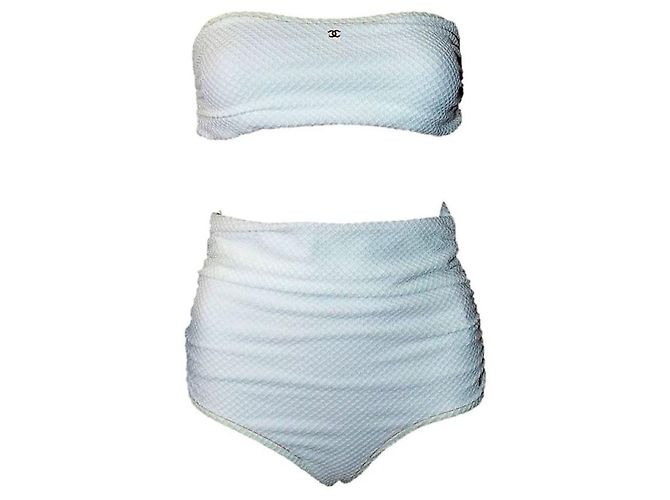 Chanel Roupa de banho Branco